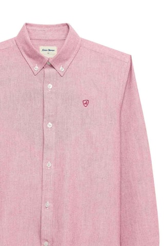 Chemise en coton biologique - Rouge