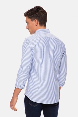 Chemise regular - Bleu