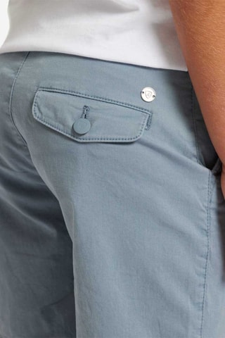 Bermuda en coton biologique - Bleu
