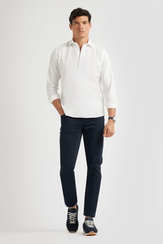 Polo regular - Blanc