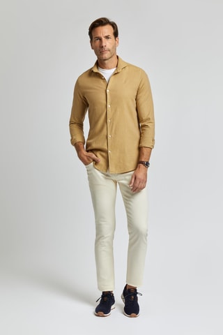 Chemise regular - Marron