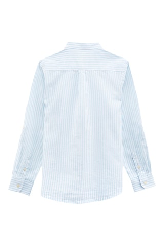 Chemise en lin - Bleu
