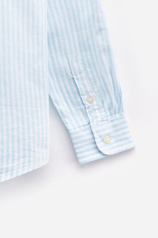Chemise en lin - Bleu