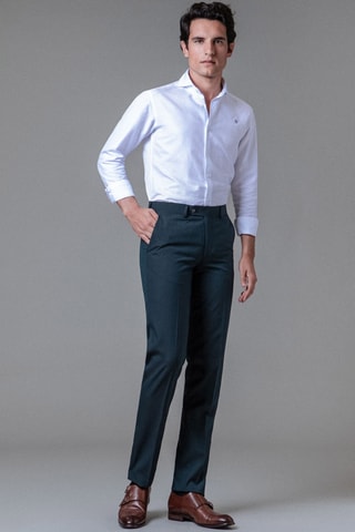 Pantalon de costume - Vert