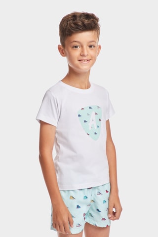T-shirt - Bleu clair