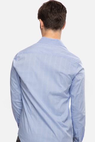 Camisa slim - Azul