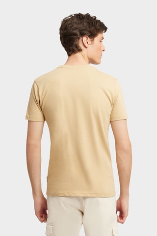 T-shirt regular - Beige