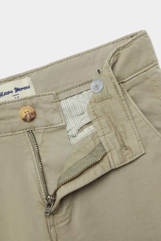 Calças chino slim - Verde
