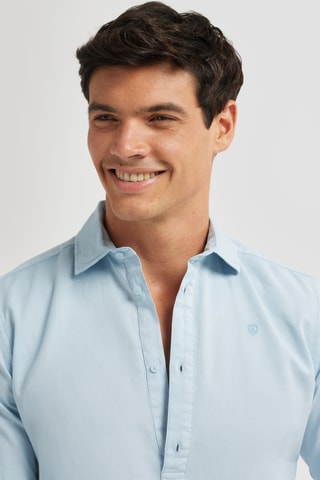 Polo regular - Bleu