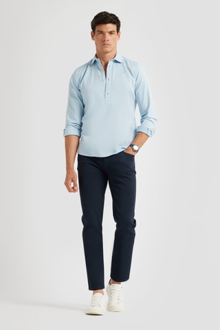 Polo regular - Bleu