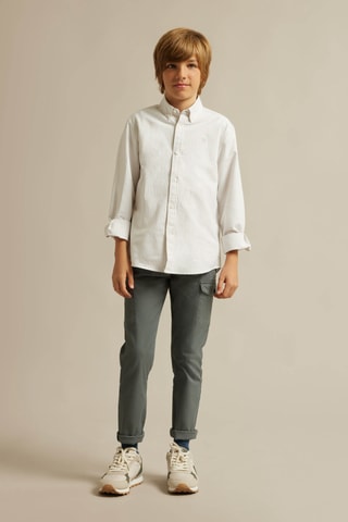Chemise regular - Beige