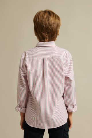 Chemise regular - Rouge