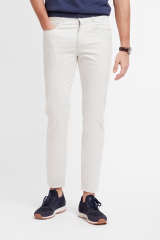 Pantalon slim - Blanc
