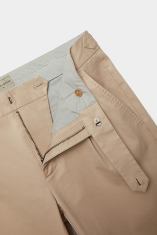 Pantalon regular - Marron