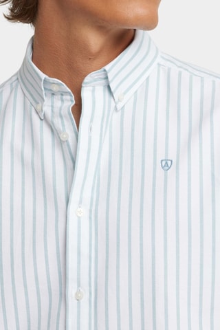 Chemise regular en coton biologique - Vert