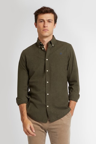 Chemise regular - Vert