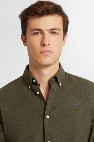 Chemise regular - Vert