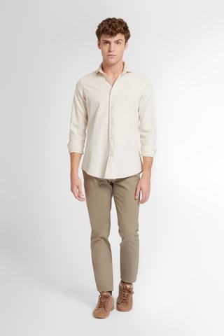 Chemise regular - Écru