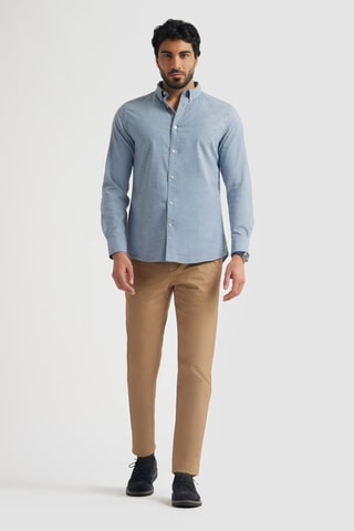 Chemise regular - Bleu