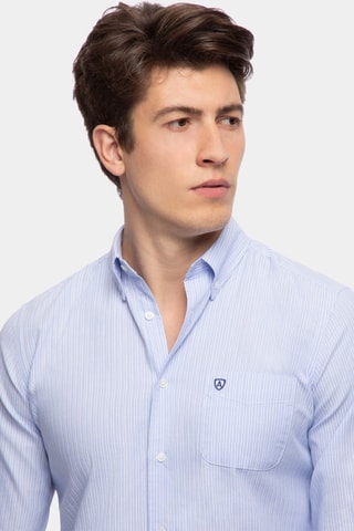 Chemise regular - Bleu