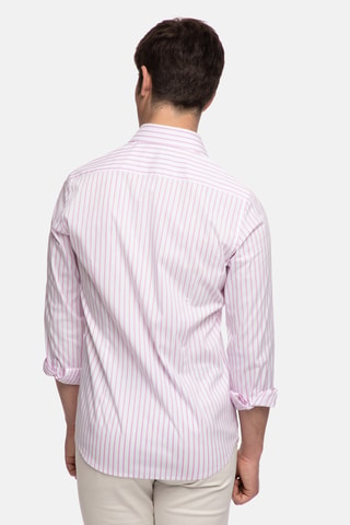 Camisa slim - Rosa