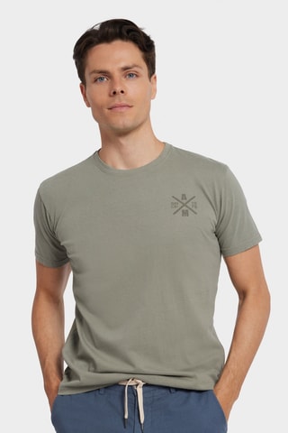 T-shirt regular - Vert