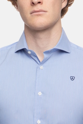 Camisa slim - Azul