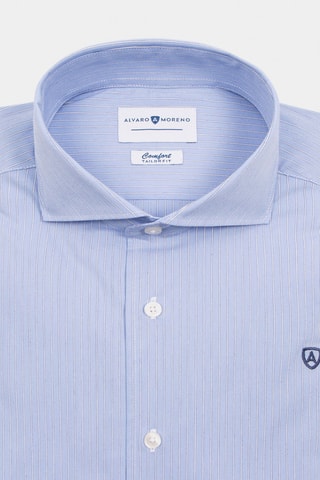 Camisa slim - Azul