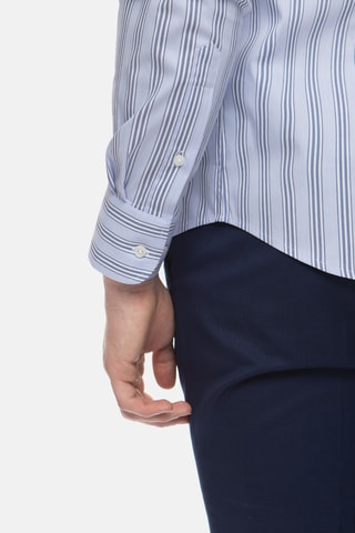 Camisa slim - Azul