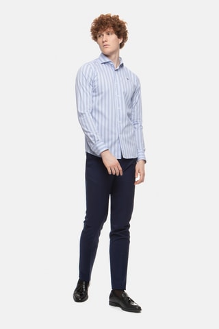 Camisa slim - Azul
