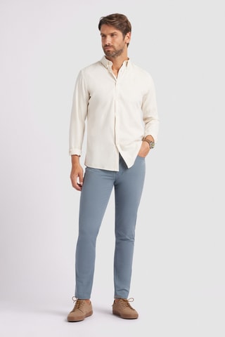 Chemise regular - Écru