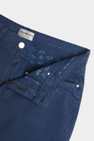 Pantalon slim - Bleu marine