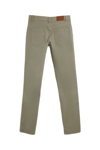 Pantalon slim - Vert