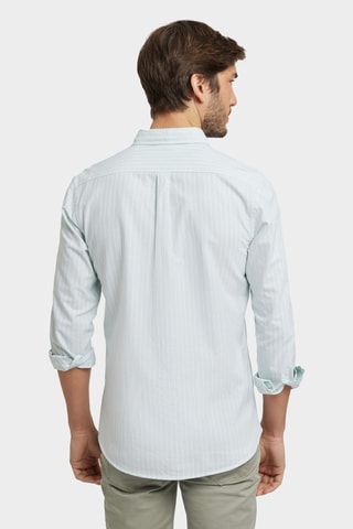 Chemise regular en coton biologique - Vert