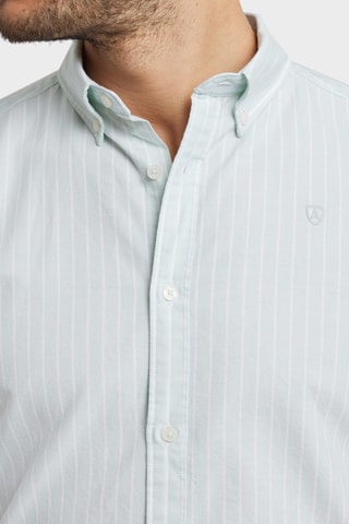 Chemise regular en coton biologique - Vert