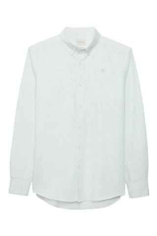 Chemise regular en coton biologique - Vert