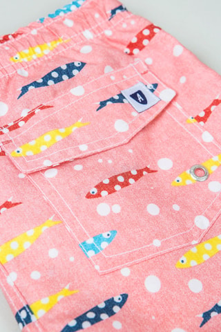 Short de bain - Rose
