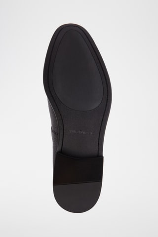 Mocassins en cuir - Noir