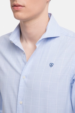 Chemise regular - Bleu