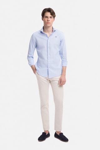 Chemise regular - Bleu