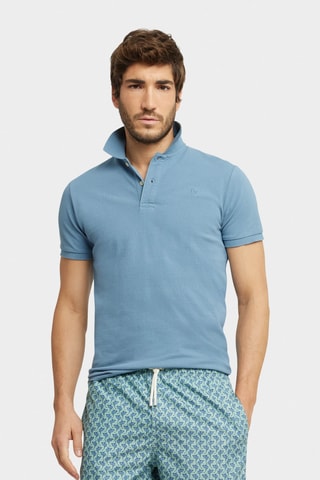 Polo regular - Bleu