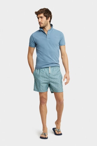 Polo regular - Bleu