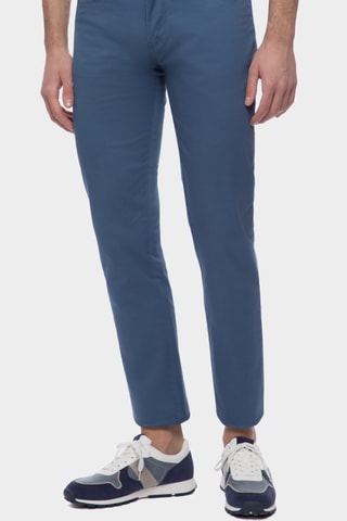 Calças slim - Azul