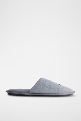 Pantoufles en velours - Gris