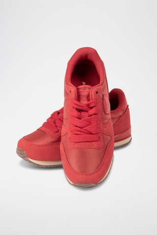 Baskets en nubuck - Rouge