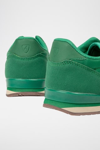 Baskets en nubuck - Vert