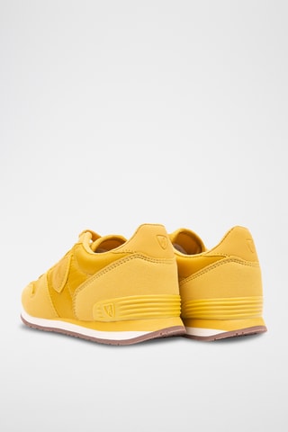 Baskets en nubuck - Jaune