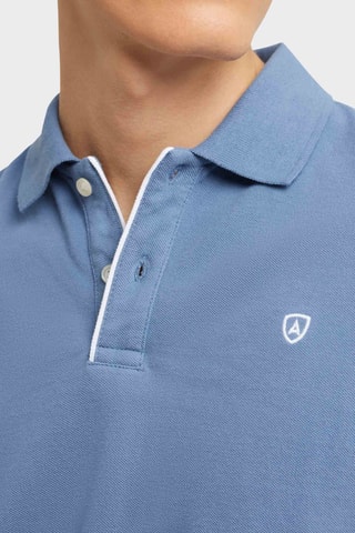 Polo regular - Bleu