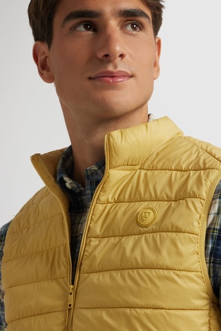 Colete acolchoado - Amarelo