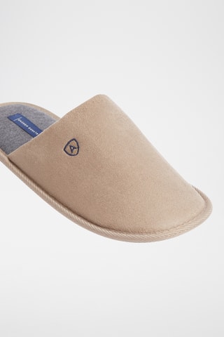 Pantoufles en nubuck - Gris